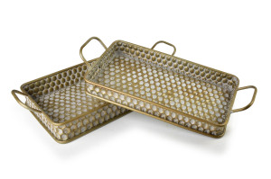 HEXAGONE GLOW Taca L 44x24x6 cm