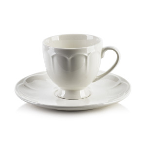 HELLA Filiżanka ze spodkiem espresso50ml 7x9x6,5 cmspodek 13x1,5 cm