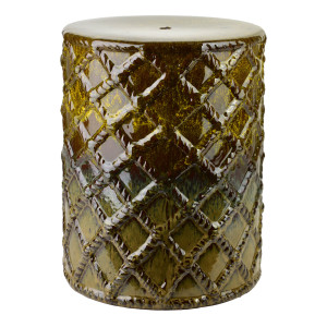 MADIE Taboret ceramiczny 38x38x48cm kwietnik