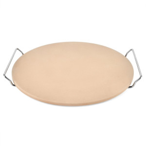 KonigHOFFER Kamień do pizzy 33cm ze stojakiem
