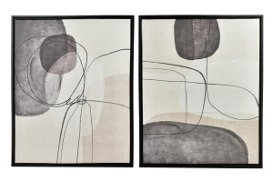 INGA Komplet 2 obrazów 40x50cm modern