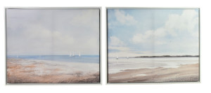 INGA Komplet 2 obrazów 40x50cm morze