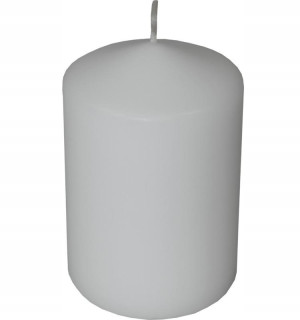 Świeca CLASSIC CANDLES Walec mały 7x7x10cm szara