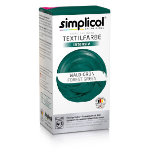 SIMPLICOL Barwnik do tkanin INTENSIV LEŚNA ZIELEŃ 560g