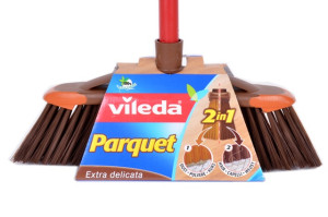 VILEDA Szczotka PARQUET do parkietu + kij