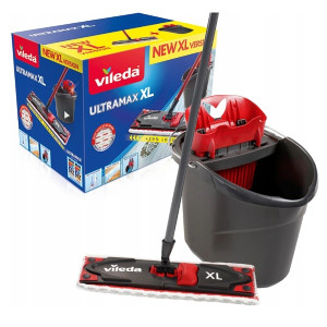 VILEDA ULTRAMAX XL Box Zestaw mop płaski+ wiadro