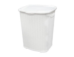 Kosz na Bieliznę Pearl 52L BIAŁY4253