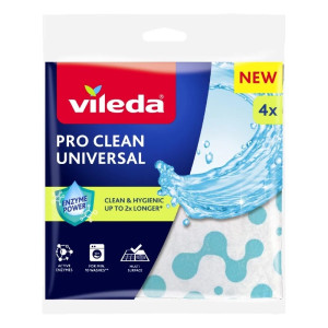 VILEDA Ścierka uniwersalna PRO CLEAN 4sztuki