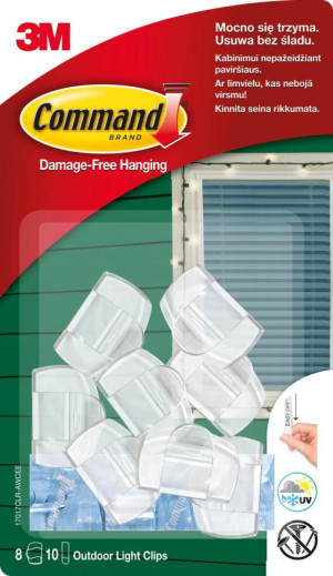 Klipsy Command do lamp 8 sztuk