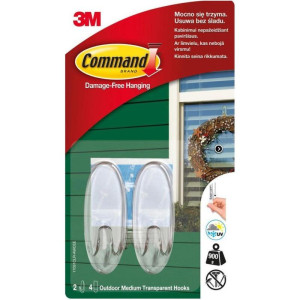 Haki Command przeźroczyste Outdoor 2sztuki