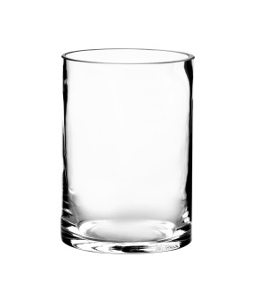 Wazon szklany cylinder 10x10x20 cm