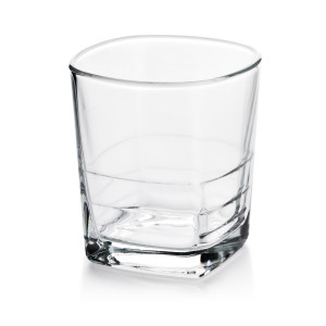 Szklanka niska kwadrat 8,5x8,5xh9,5cm AM1213