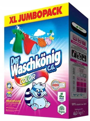WASCHKONIG Proszek 100p kolor 6kg do prania (karton)