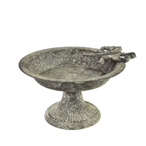 MILAGA Patera dekoracyjna 28x24,5x14 cmmetalowa kokarda