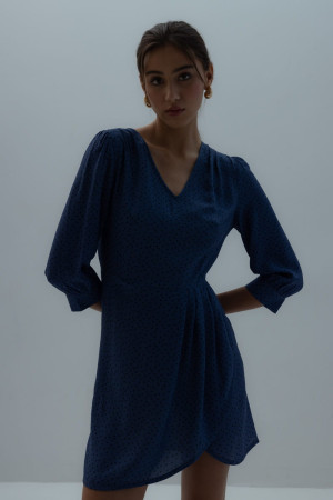 Sukienka wiskozowa Verona, w kropki