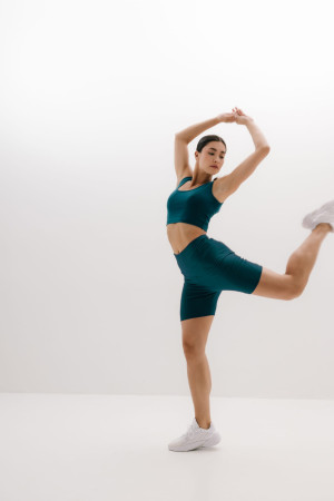 Kolarki Sydney bawełniane, zielone