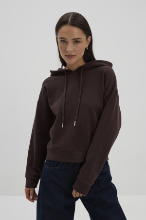 Bluza Kai - bawełniana, brązowa