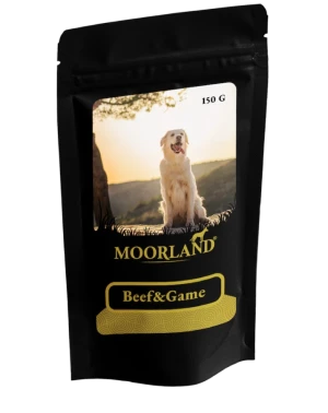 Próbka karmy dla dorosłego aktywnego psa Beef&Game - 150g