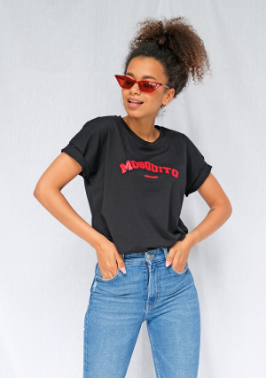 Base - T-shirt "Since" Czarny