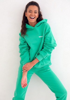 Pure - Bluza z kapturem Lush Green