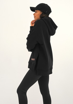 Soho - Bluza asymetryczna Black