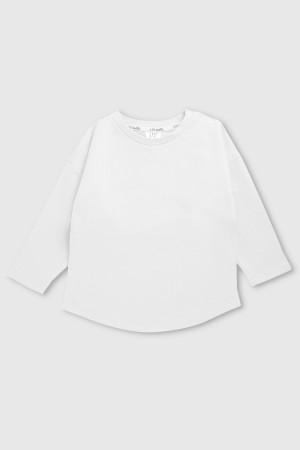 Bluza dziecięca basic Biała