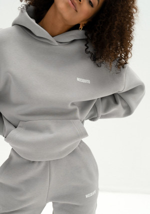 Pure - Bluza z kapturem Gray Rock
