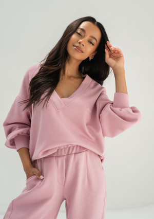 Ollie - Bluza z dzianiny soft Pink