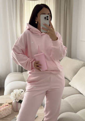 Pure - Bluza z kapturem Pastel Pink