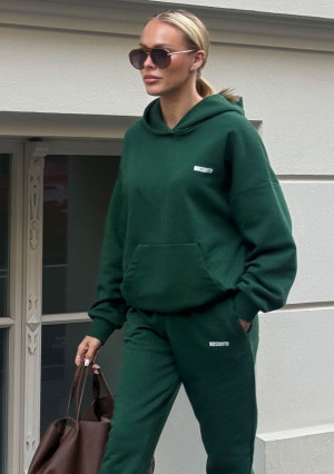 Pure - Bluza z kapturem Hunter Green