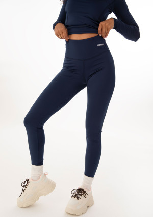 Hi Pure - Legginsy gładkie Monaco Navy