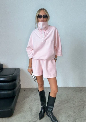 Levi - Szorty dresowe Pastel Pink