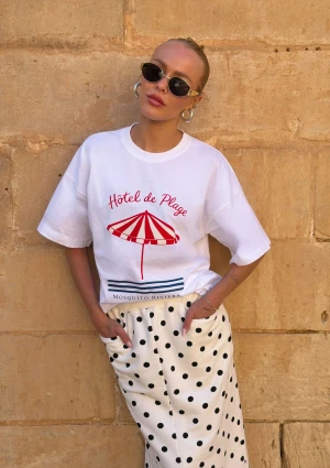 Axis - T-shirt boxy oversize ,,Hotel de Plage"