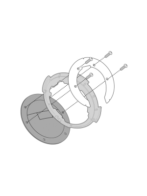 Mocowanie do tankbagów GIVI Tanklock, TanklockED Yamaha MT-07 (14-17)