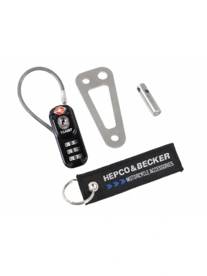 Zabezpieczenie antykradzieżowe do tankbagów i toreb na tył Hepco&Becker z systemem Lock It, Basic