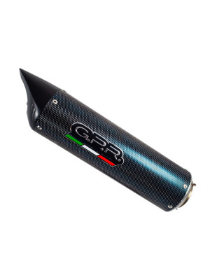 Tłumik G.P.R Tiburon Poppy [Slip-On Racing, Stainless Steel] - Honda CBR 1000 RR [04-07]