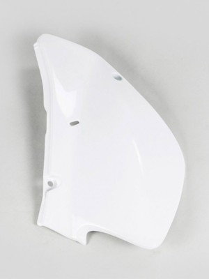 Osłona boczna tylna (prawa strona) UFO do Honda XR 650R (00-21) białe
