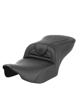 Kanapa motocyklowa dla kierowcy i pasażera Saddlemen Roadsofa TR Harley Davidson Road Glide/ Street Glide (wybrane modele) (23-) czarna