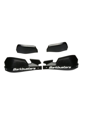Osłoni dłoni Barkbusters VPS z regulowanymi deflektorami + zestaw montażowy BMW F 900 GS Adventure/Ride Pro (24-), czarno-białe