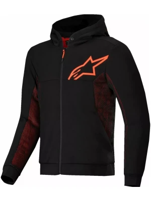 Bluza motocyklowa Alpinestars Chrome Air czarno-czerwona
