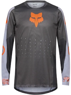 Bluza enduro Fox Ranger Air Offroad Pewter szaro-pomarańczowa