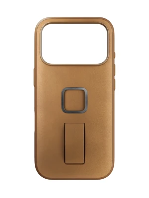 Etui Peak Design Mobile Everyday Clarino Loop iPhone 17 Pro brązowe