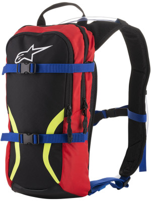 Plecak motocyklowy Alpinestars MX Iguana Hydration czarno-czerowny [pojemność: ok. 6l]
