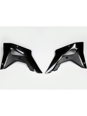 Osłony chłodnicy UFO do Hondy CRF 250RX (19-21), CRF 450RX (17-20) czarne