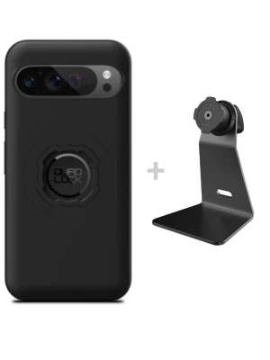 Zestaw na biurko: etui MAG na telefon Google Pixel 9 Pro XL (magnetyczne) + uchwyt Quad Lock