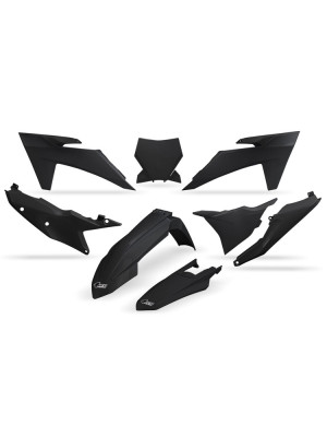 Komplet plastików UFO do KTM SX/SXF(SX-F) 125/250/300/350/450F (23-) czarny