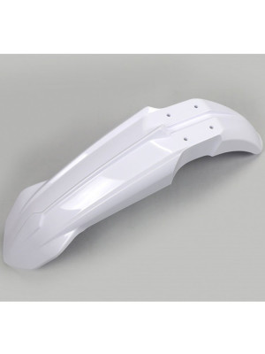 Przedni błotnik UFO do Yamaha YZF 250 (19-), WRF 450 (19-22), WRF 250 (20-), YZF 450 (18-), YZ 125/250 (22-) biały