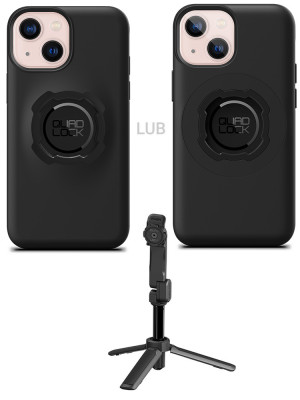 Zestaw: etui na telefon iPhone 13 mini + statyw/ selfie stick Quad Lock