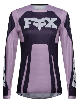 Bluza enduro damska Fox 180 Raid czarno-fioletowa