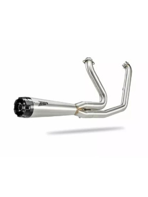 Pełny układ wydechowy Zard Harley Davidson Fat Bob/ Softail Standard/ Street bob/ Low Rider ST/ S (17-24) stal nierdzewna